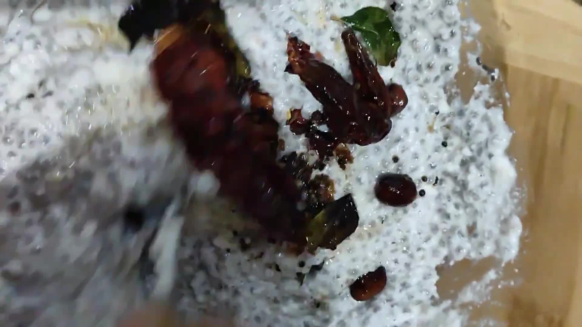 चिआ सीड्स कर्ड राइस रेसिपी चरण 6 फोटो