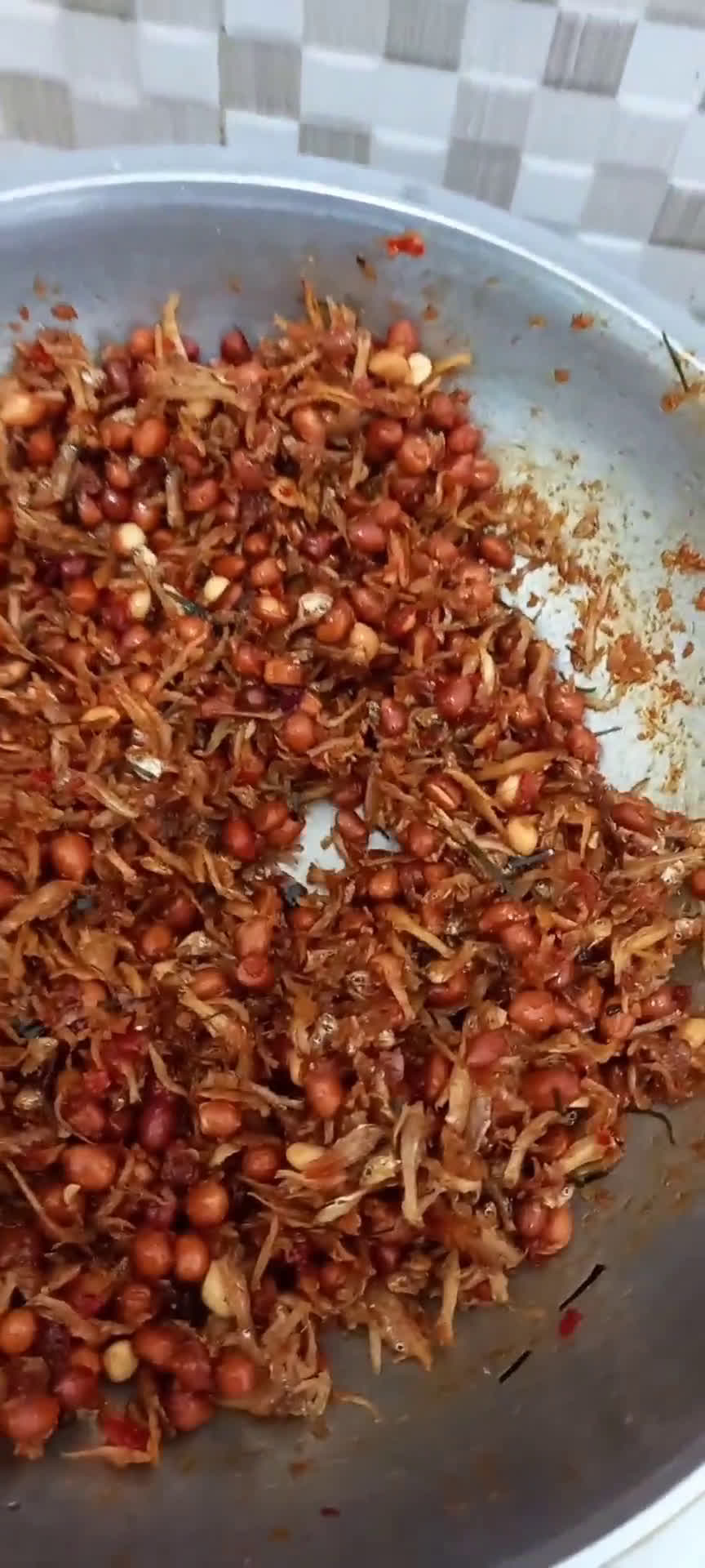 Foto langkah ke 3 dari resep Sambel kacang teri nasi.