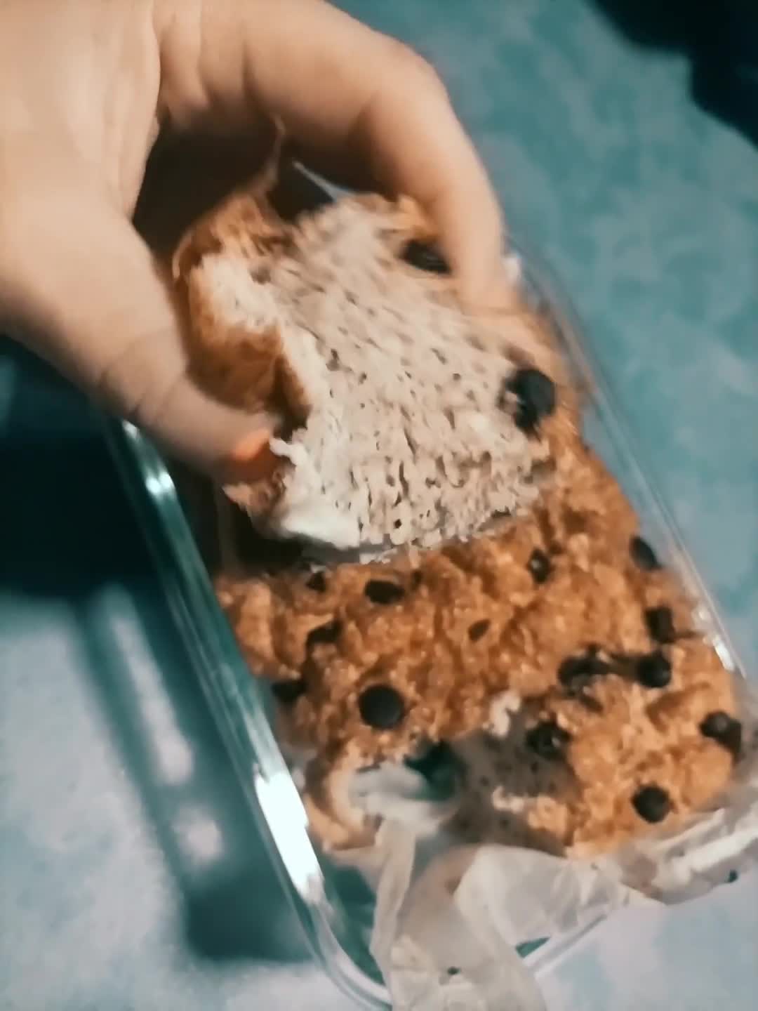 Foto del paso 3 de la receta: Bizcocho proteico de claras, avena y yogur natural