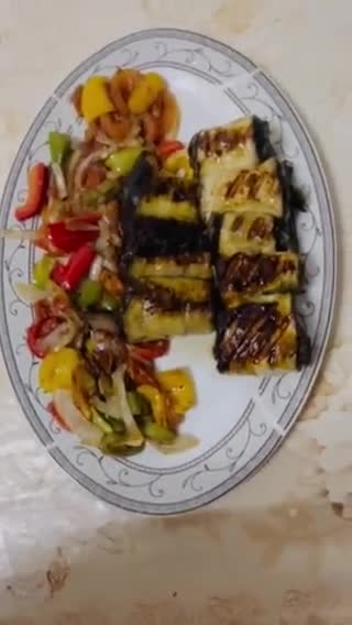 صورة لخطوة 7 من وصفة كباب الباذنجان