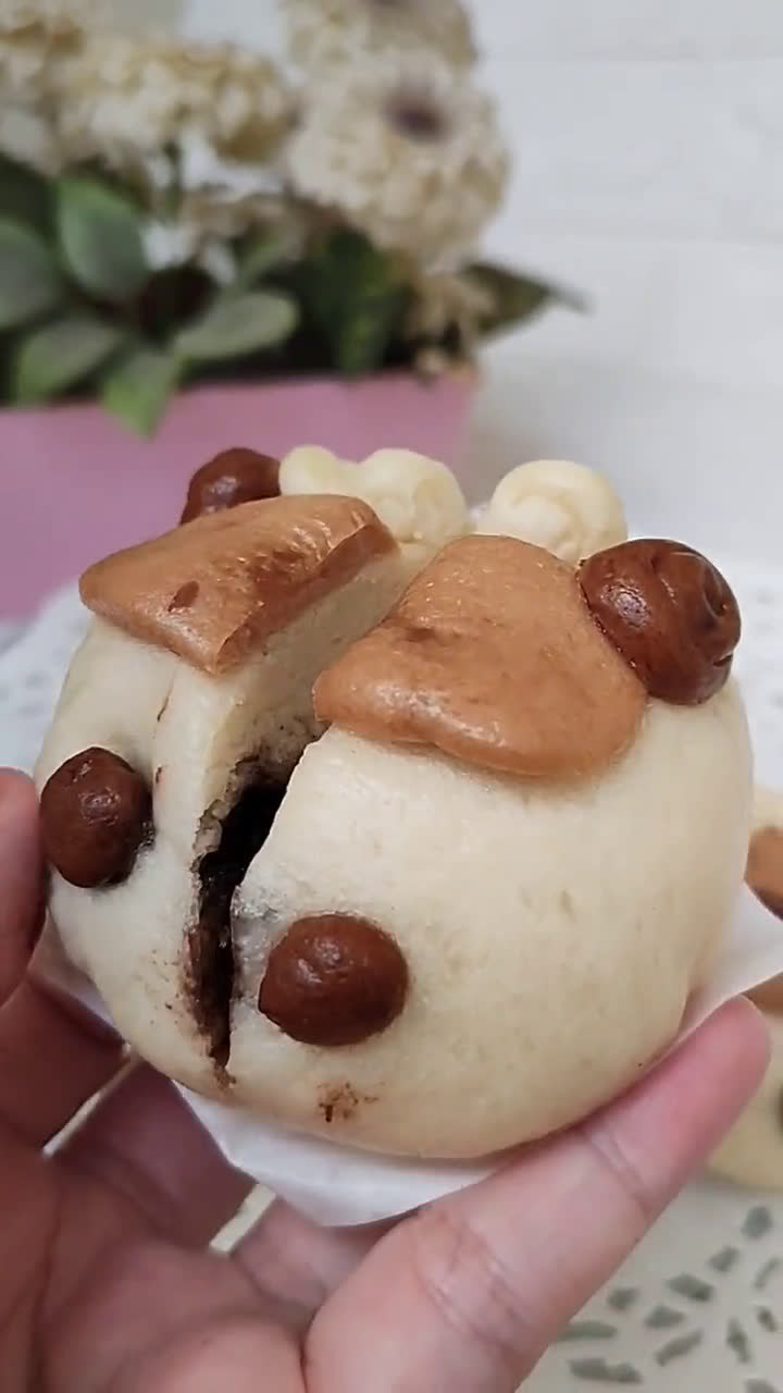 Foto langkah ke 7 dari resep Bakpao Isi Coklat.