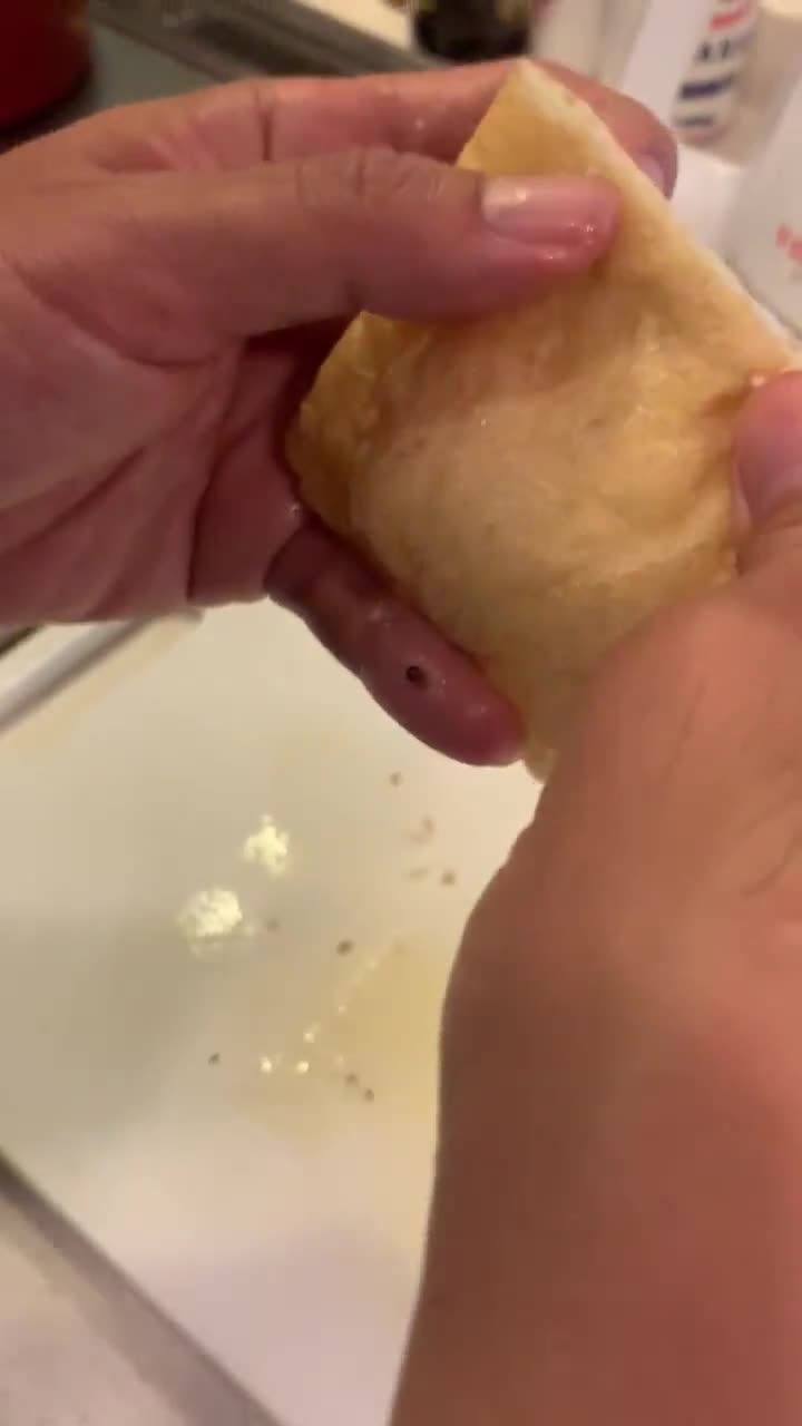 Foto langkah ke 4 dari resep Pempek Telur Jepang dengan Kulit Tahu.