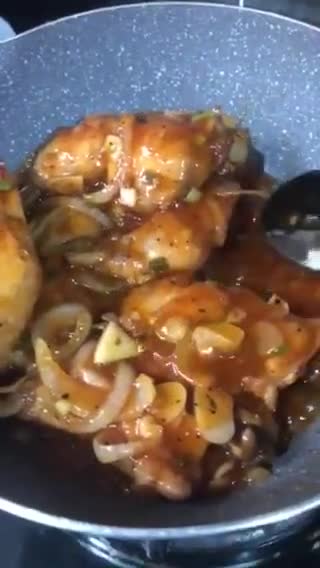 Foto langkah ke 4 dari resep Ayam Saus Madu.