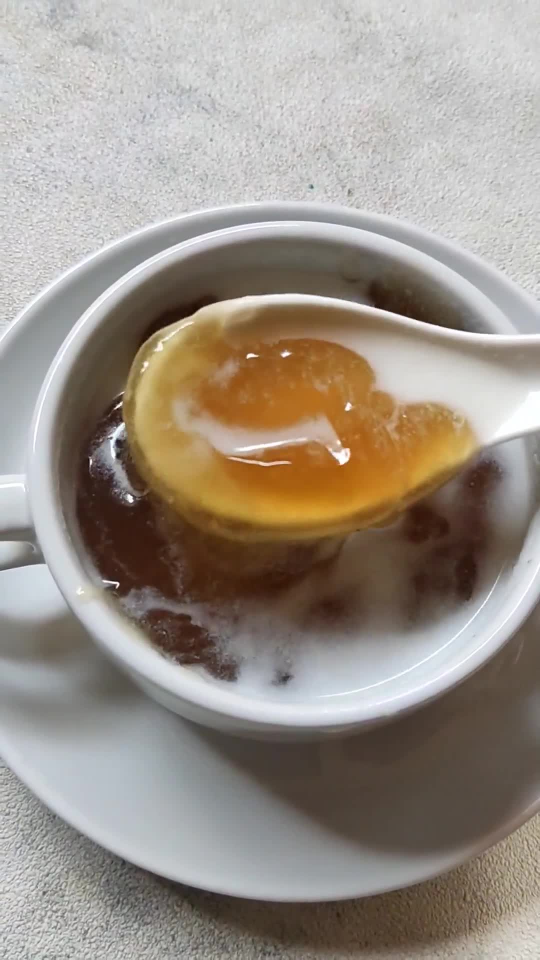 Foto langkah ke 5 dari resep Bubur Tapioka Gula Merah.