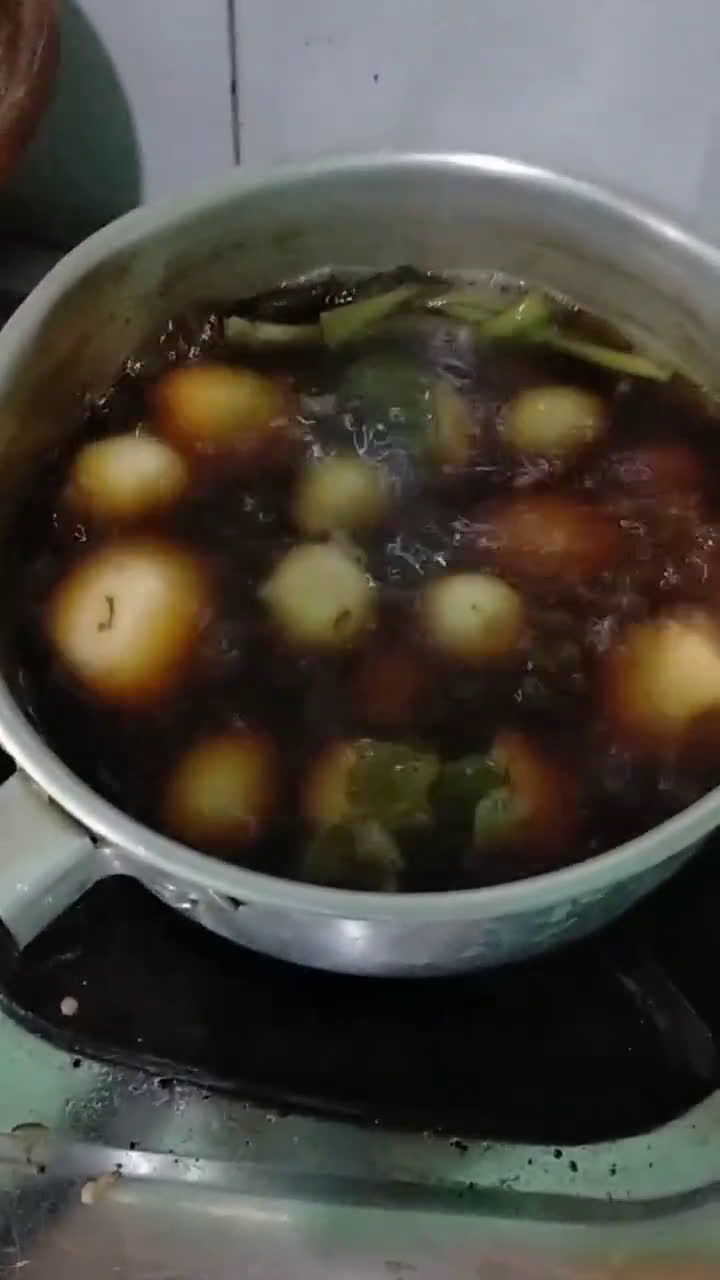 Foto langkah ke 3 dari resep Sate Telur tanpa tusuk.