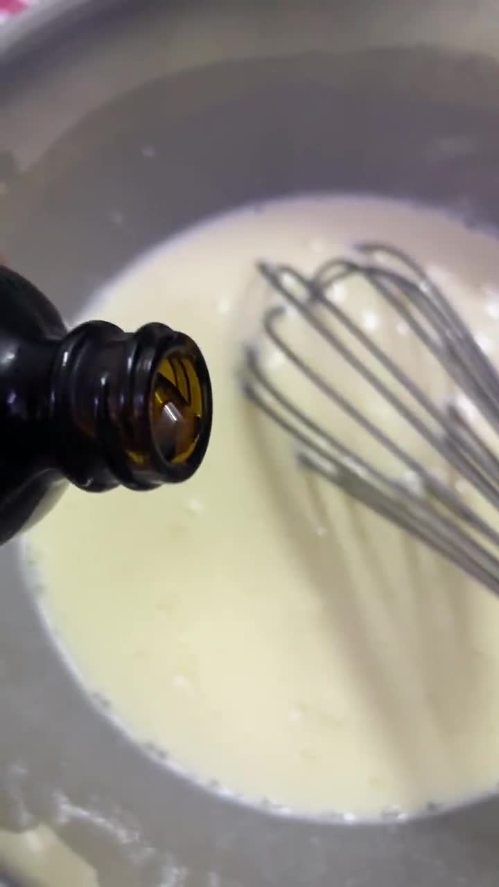 صورة لخطوة 2 من وصفة Heavy flan كريم كراميل ثقيل بالفرن