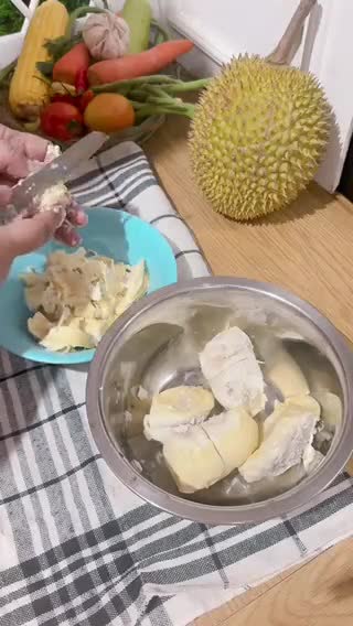 Foto langkah ke 2 dari resep Muffin Durian (Gluten Free).