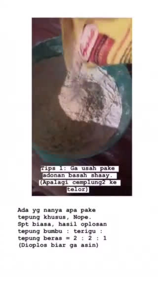 Foto langkah ke 2 dari resep Jamur Enoki / Jamur Tiram Krispy Anti Letoy (+video tutorial).
