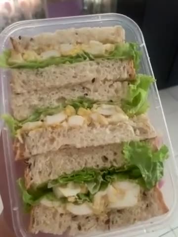 Foto langkah ke 3 dari resep 25. Sandwich simple (diet).