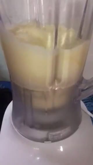 Gambar langkah 3 resipi Kek Pisang Nangka 🥧🍌.