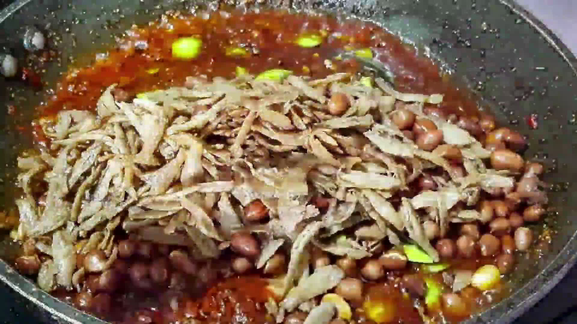 Foto langkah ke 4 dari resep Sambel kacang teri pete.
