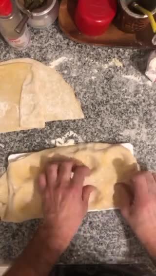 Foto del paso 4 de la receta: Sorrentinos caseros, relleno berenjenas 🍆 asadas