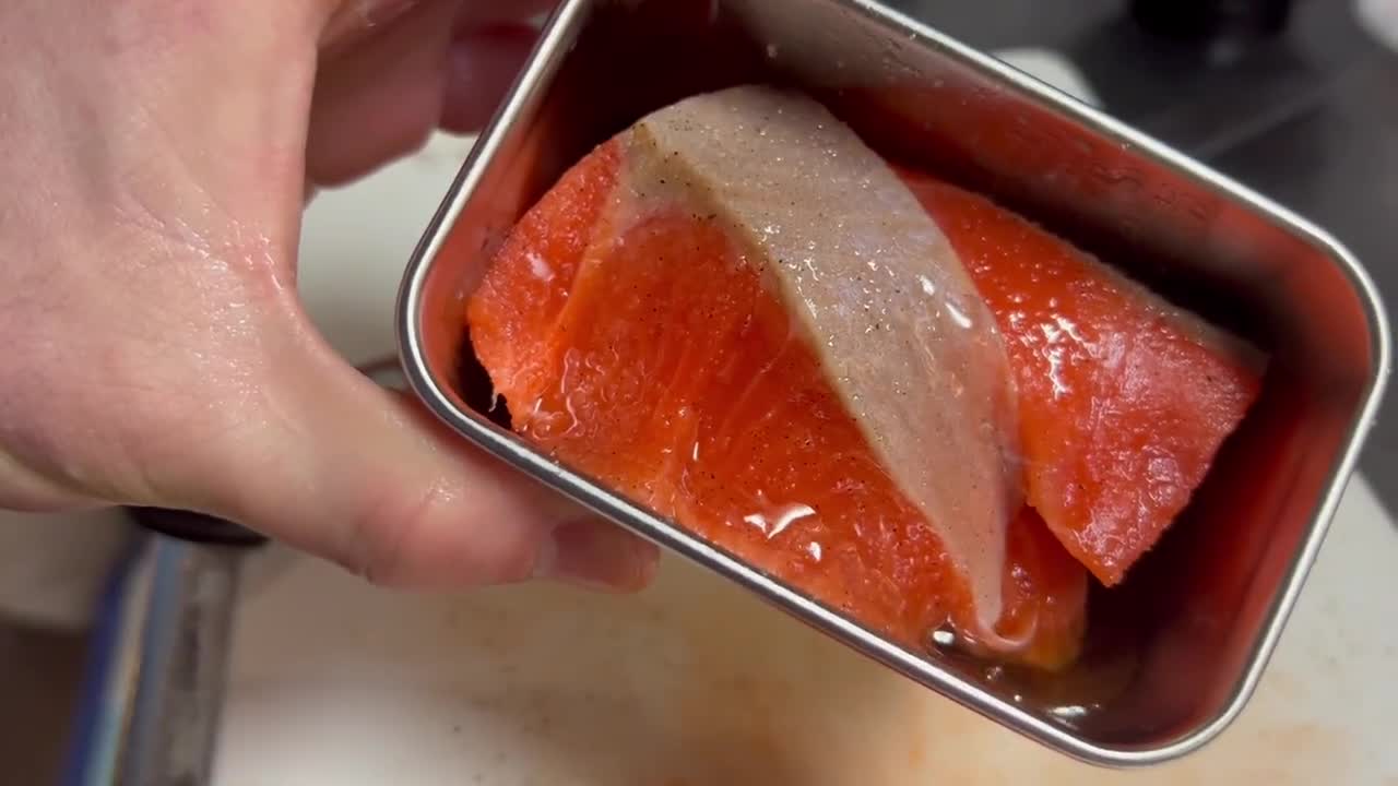 とーちゃん特製前菜サーモンタルタル作り方3写真
