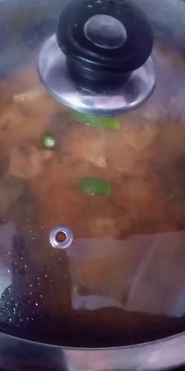 A picture of step 8 of Chicken Koila Karahi.