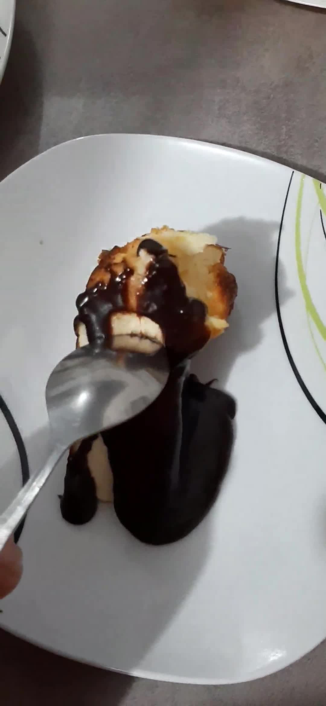 صورة لخطوة 6 من وصفة تشيز كيك سان سيباستيان🥧😋