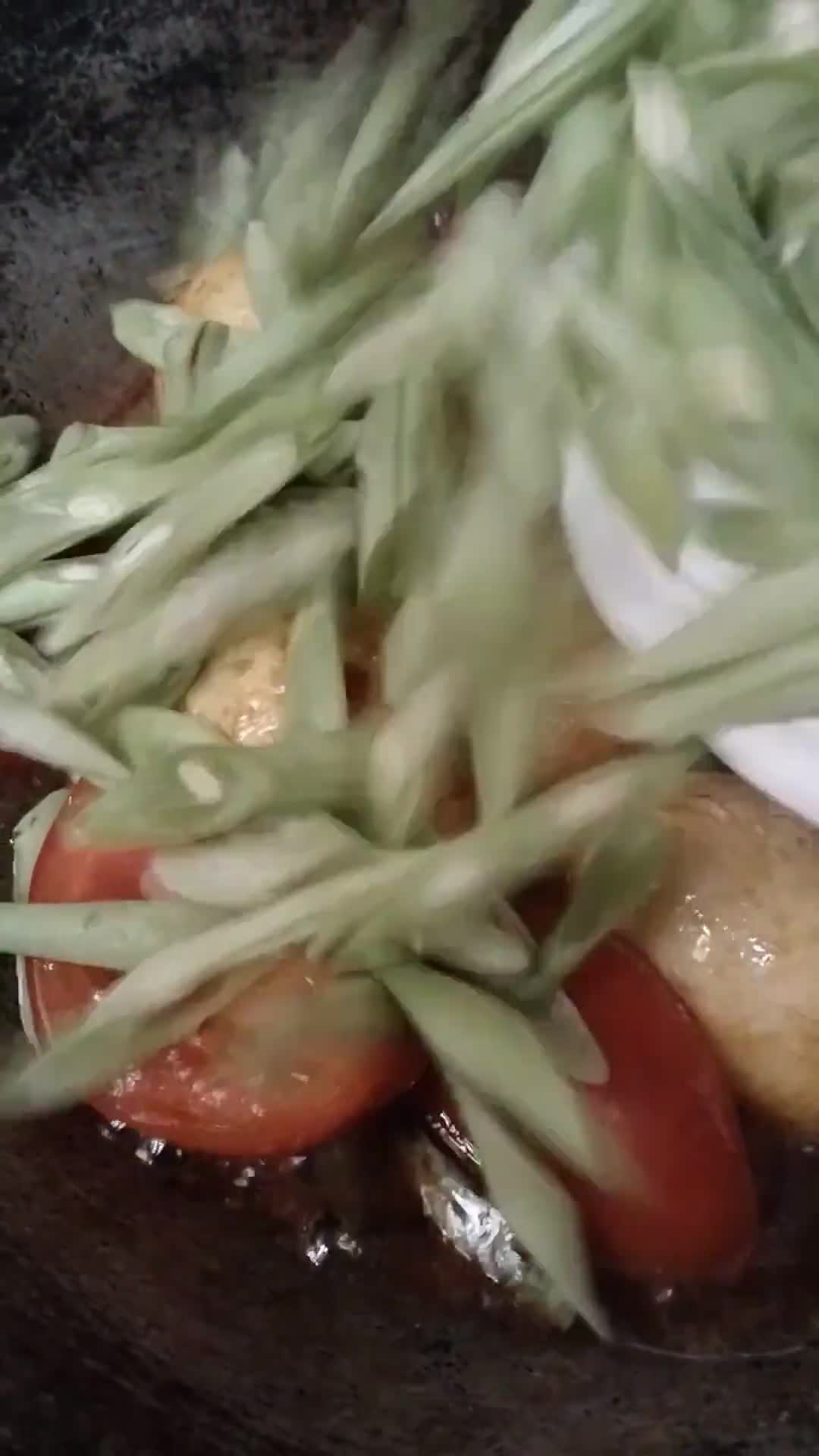 Gambar langkah 4 resipi Telur Taikon.