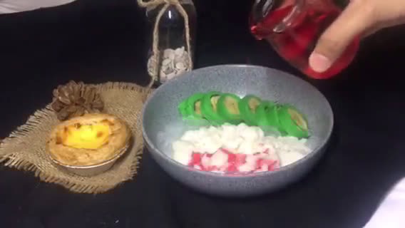 Foto langkah ke 5 dari resep Es pisang ijo khas makassar.