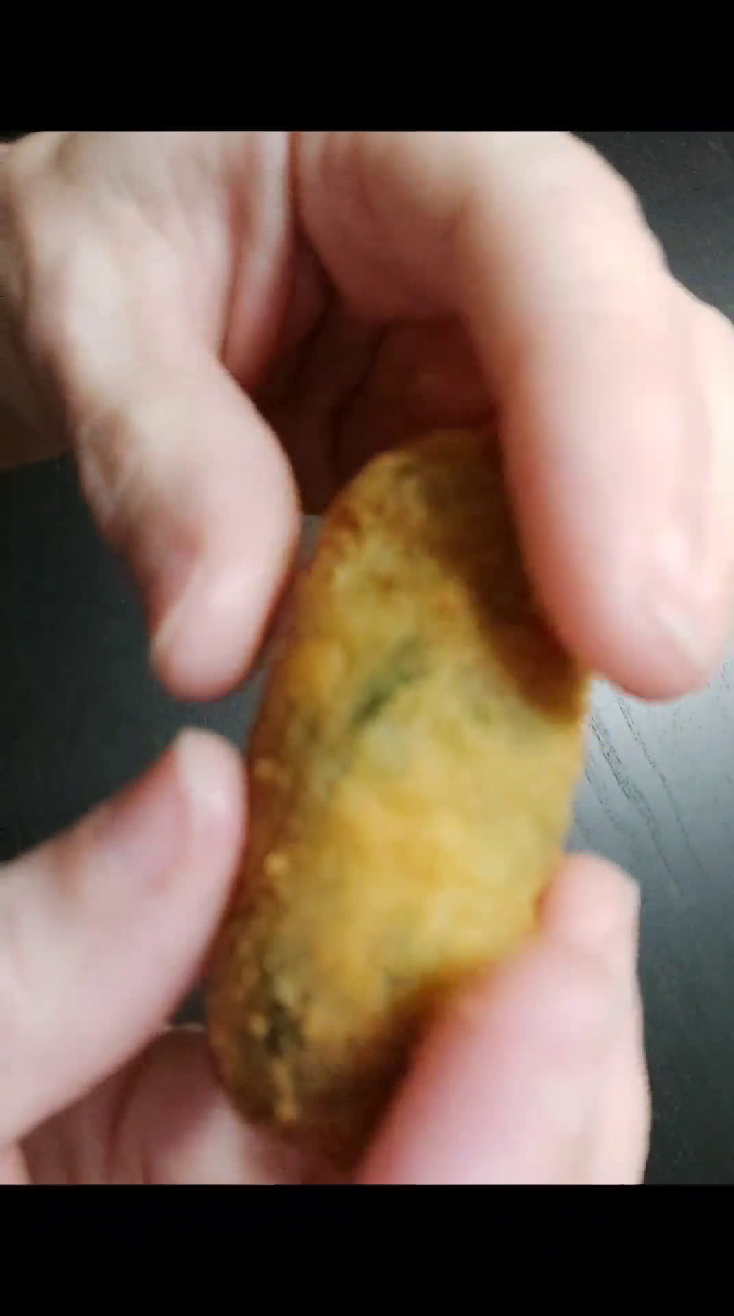 Foto del paso 10 de la receta: Croqueta de espinacas, cebolla caramelizada y queso de cabra