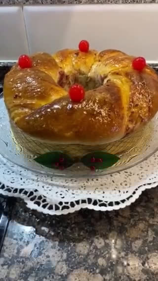 Foto del paso 19 de la receta: Brioche navideño con mermelada de frambuesas