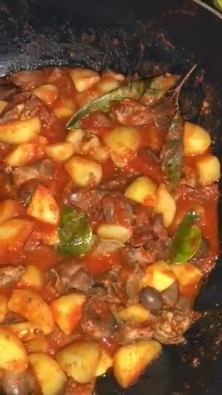 Foto langkah ke 6 dari resep Sambel Goreng Ati Ampela & Kentang 🥘.