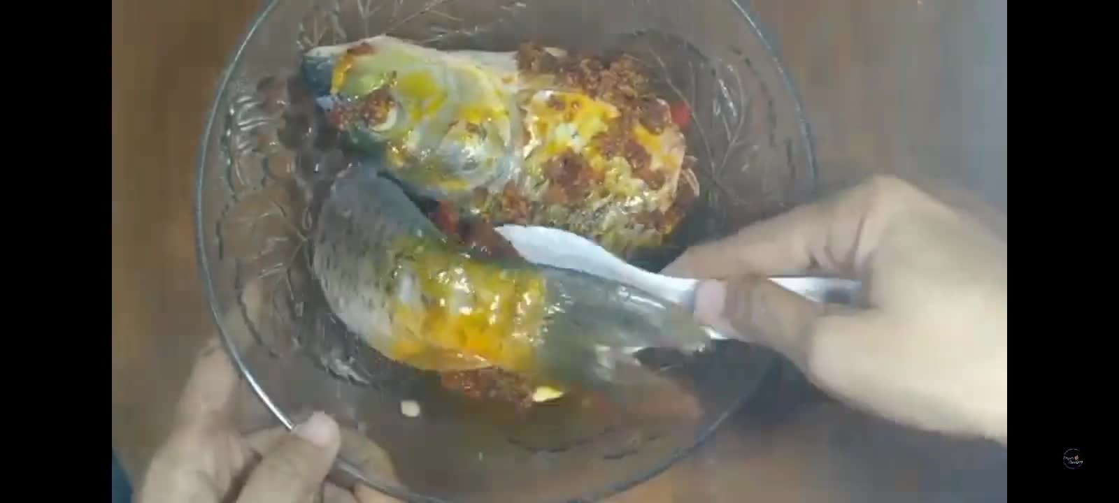 Foto langkah ke 4 dari resep Pepes Ikan Mas.
