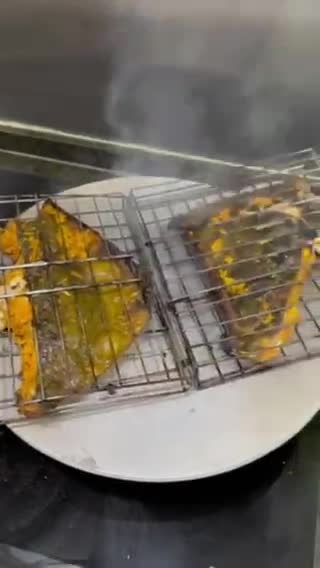 Gambar langkah 2 resipi Ikan Pari Bakar Air Lawar.