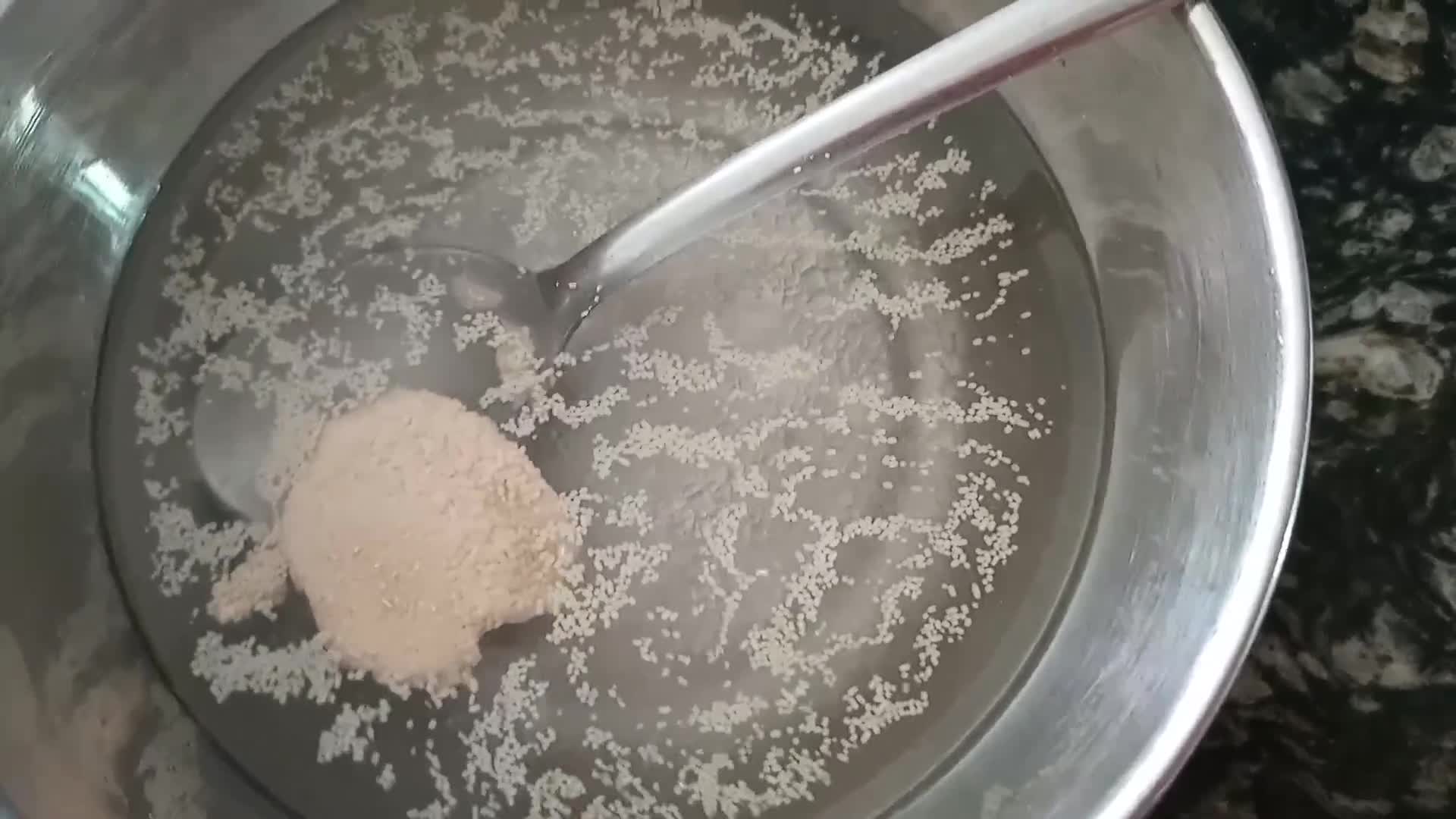 A picture of step 1 of Doughnuts.