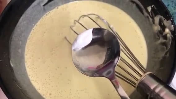 Gambar langkah 2 resipi Cempedak Goreng.