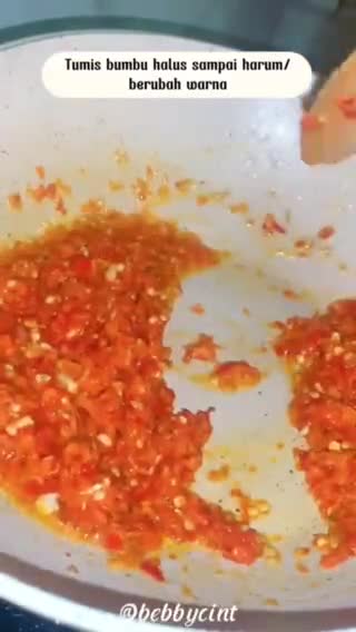 Foto langkah ke 3 dari resep Putih telur Bumbu saos padang.