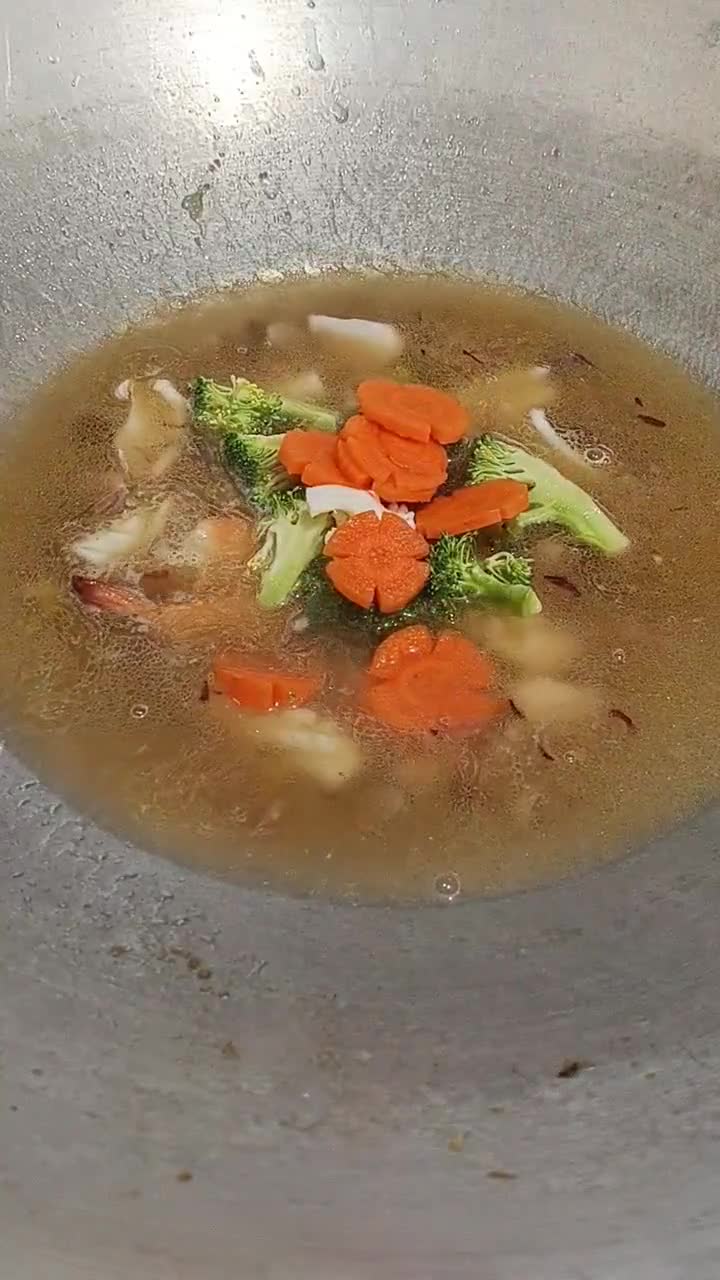 Gambar langkah 3 resipi Kuey Teow Kungfu.