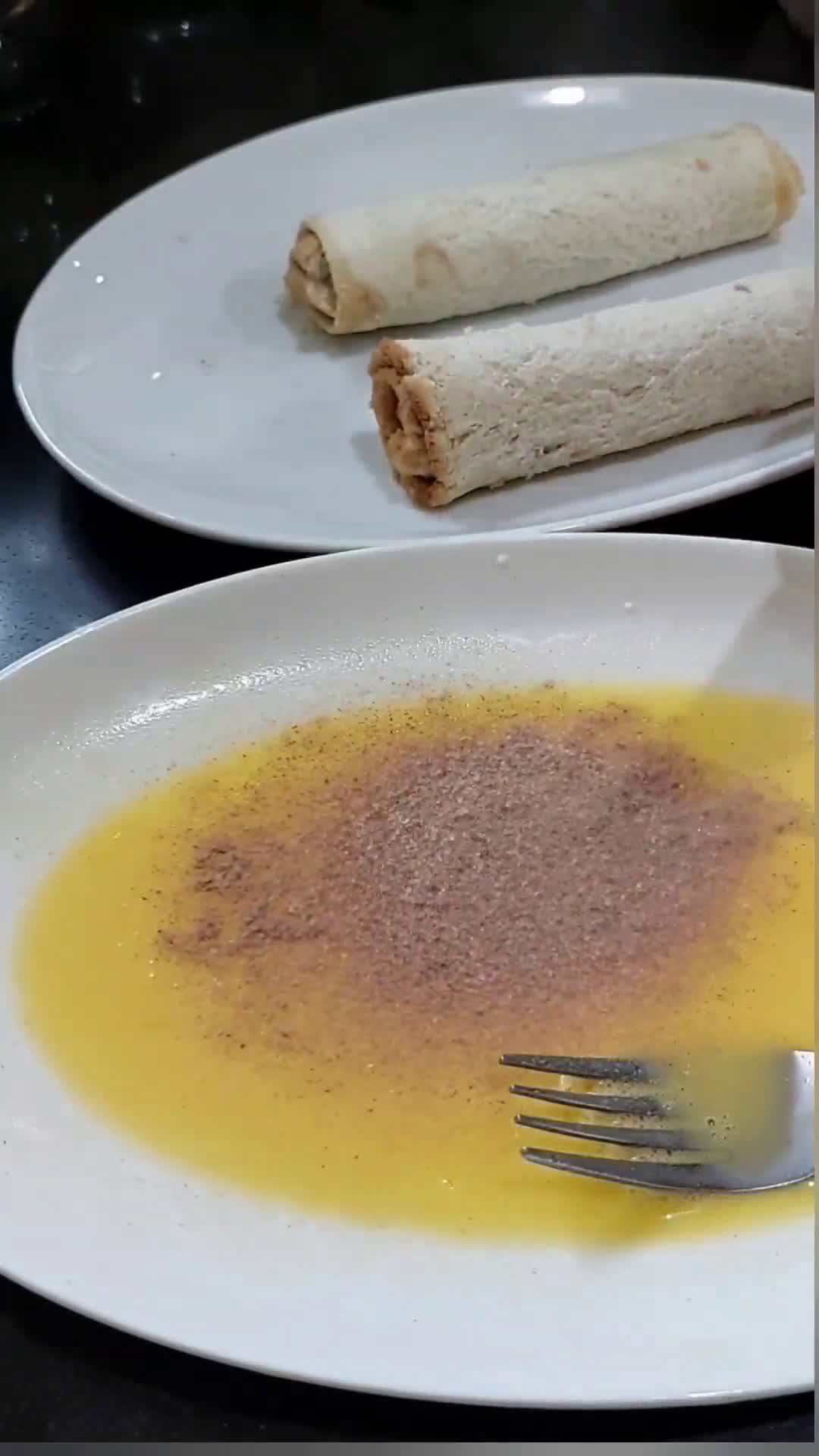 Foto langkah ke 3 dari resep Roti Tawar Gulung (287).