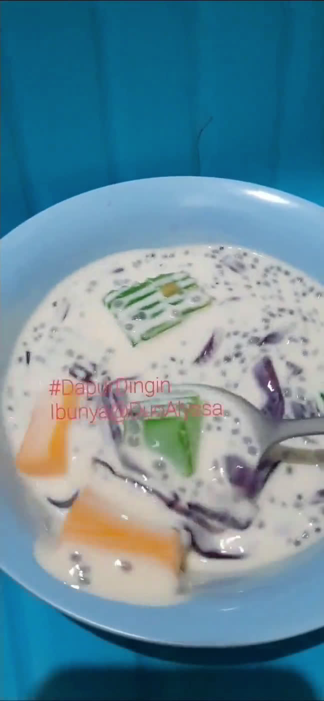 Foto langkah ke 5 dari resep PGBA09 Rainbow Cheese Milk.
