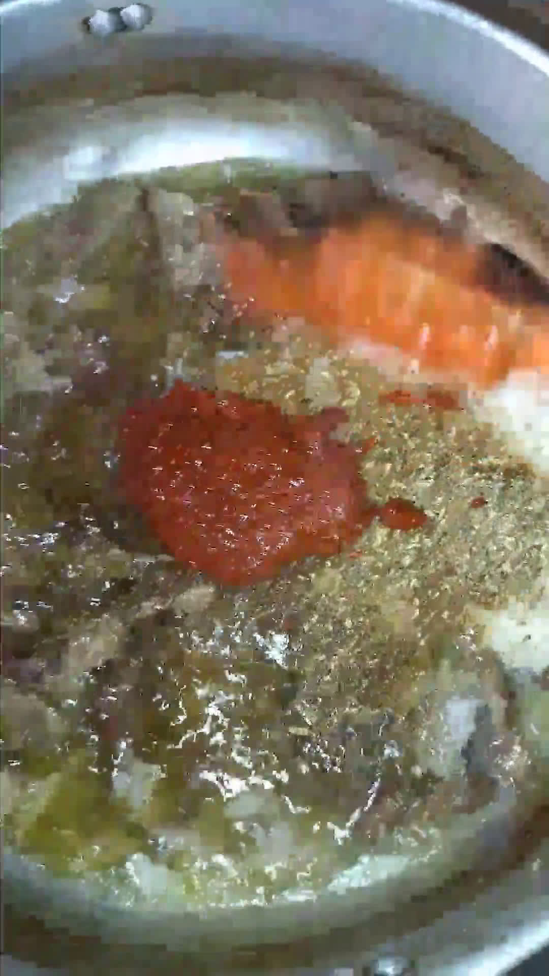 Gambar langkah 4 resipi Daging Masak Hitam.