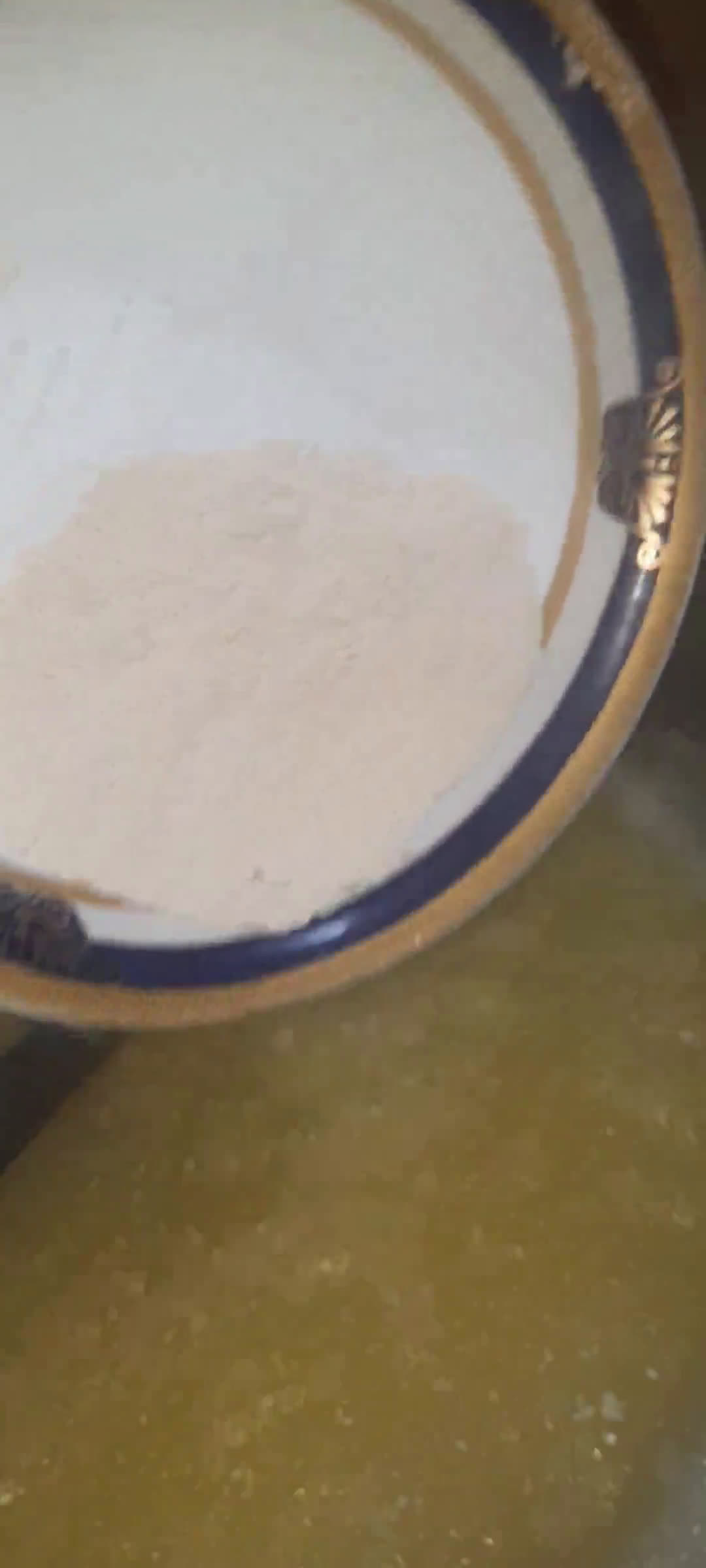 A picture of step 2 of Desi ghee.