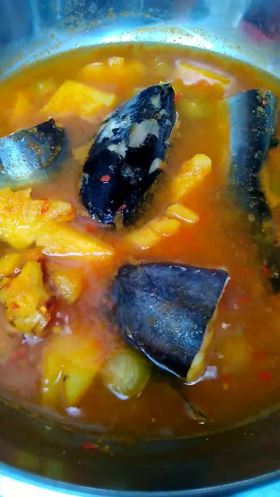 Foto langkah ke 5 dari resep Resep Pindang Patin Segar.