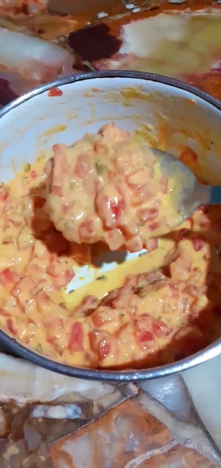 Foto del paso 2 de la receta: Bocaditos de tomate🍅
