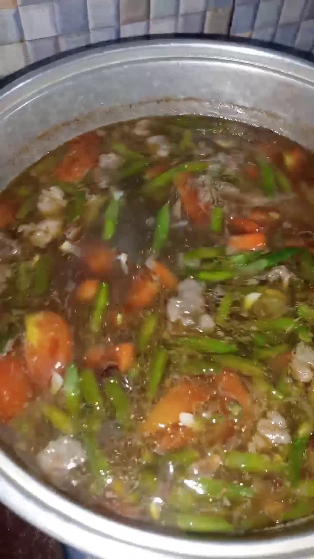 Foto langkah ke 8 dari resep Asem asem daging.