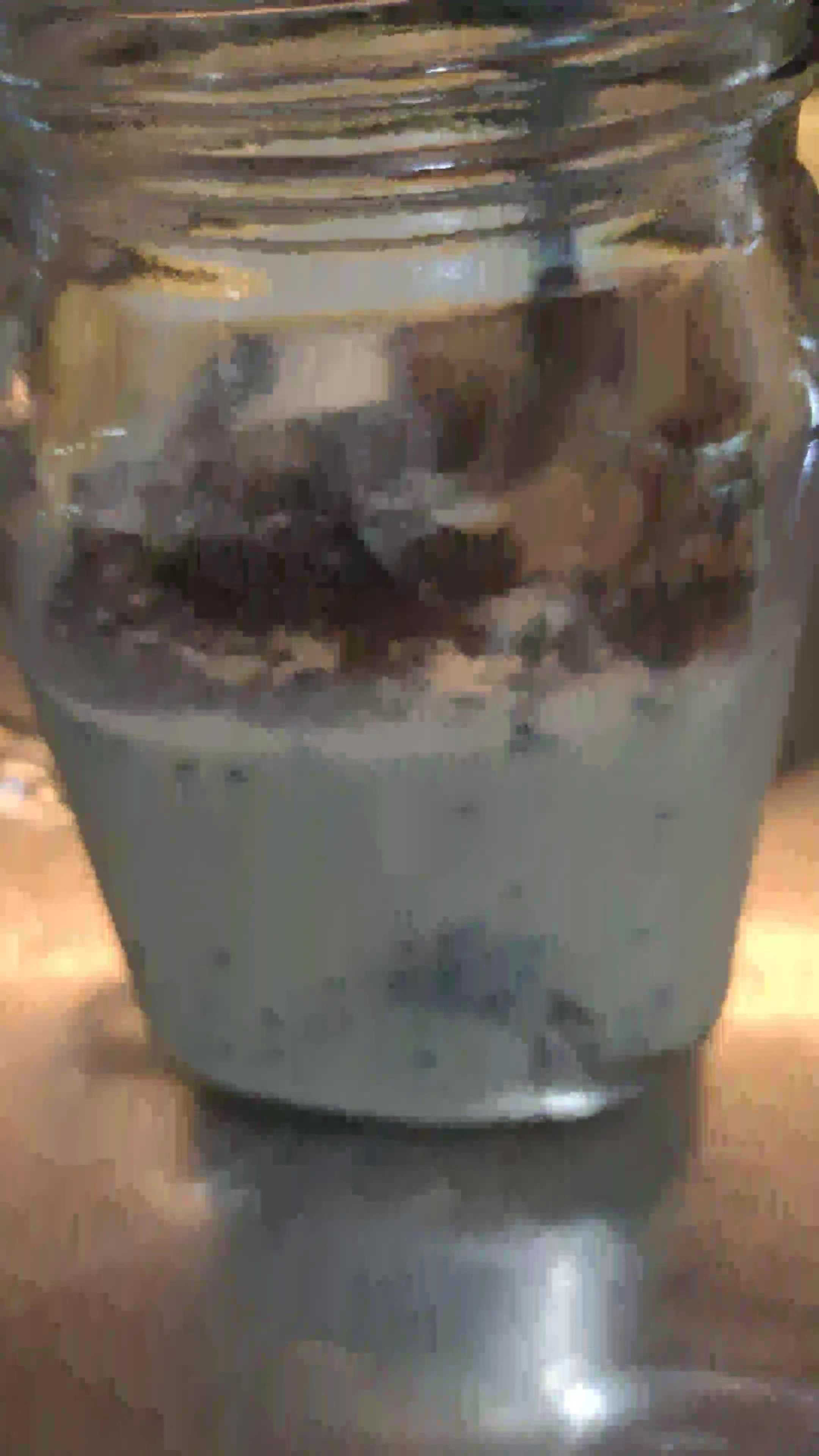 Gambar langkah 1 resipi Overnight Oats.