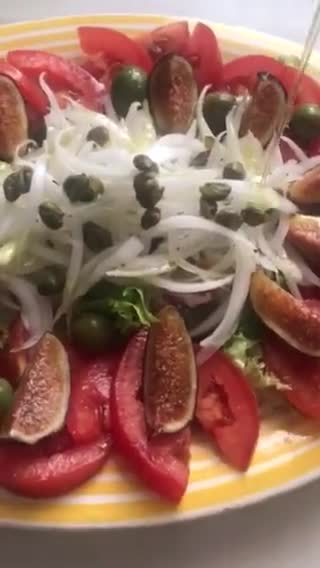 Foto del paso 6 de la receta: Ensalada vegana para currantes (5), con higos y cositas ricas