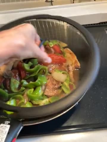 豚肉のロベール風作り方6写真