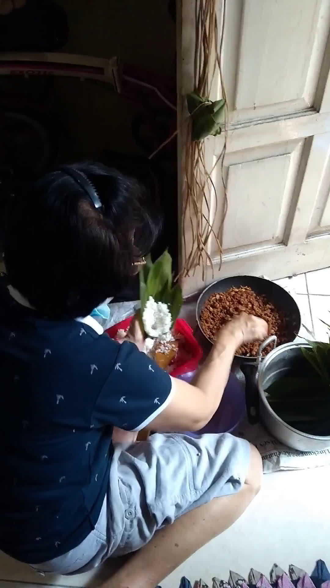 Foto langkah ke 5 dari resep Bakcang daging.