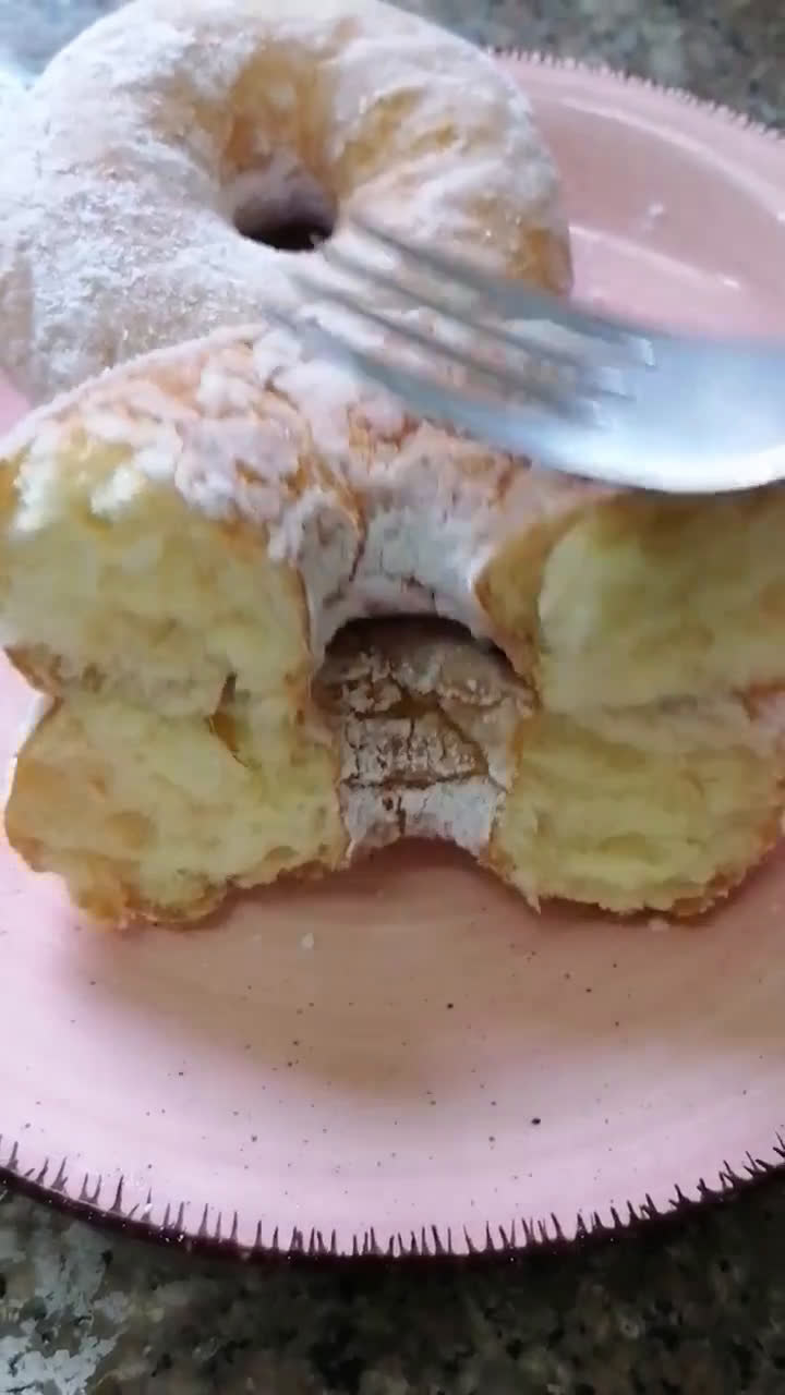صورة لخطوة 12 من وصفة دونات قطنيه 🍩🍩