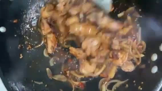 Foto langkah ke 2 dari resep Ayam Lada Hitam.