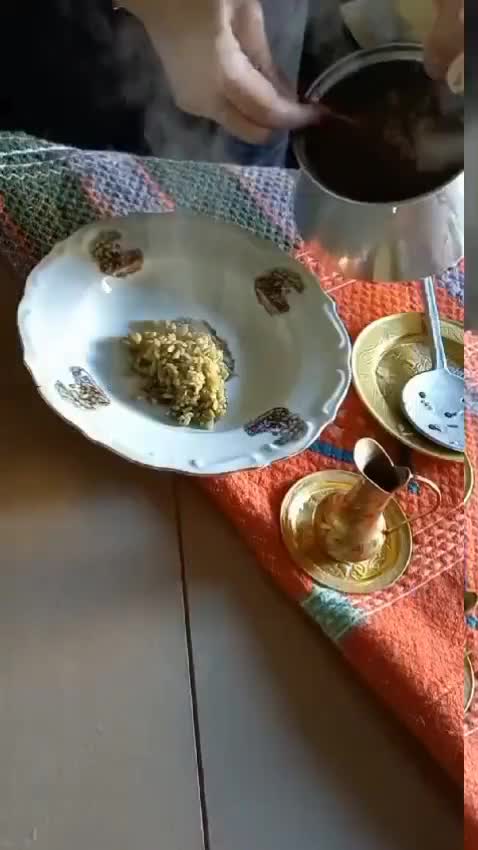 صورة لخطوة 3 من وصفة فريكة بمرق اللحم