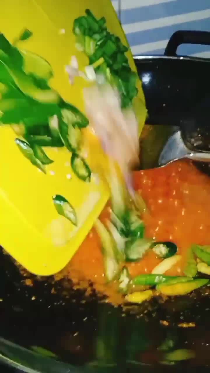 Foto langkah ke 4 dari resep Sayur santan tahu tempe.