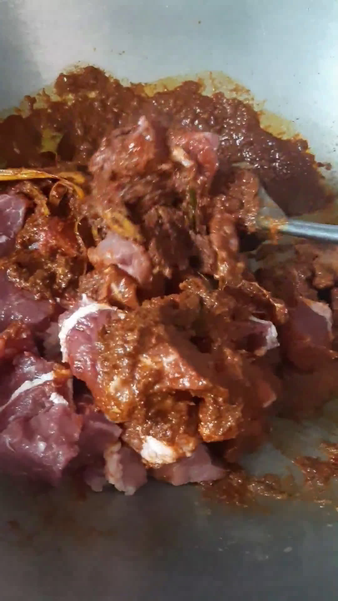 Foto langkah ke 3 dari resep Rendang Padang.