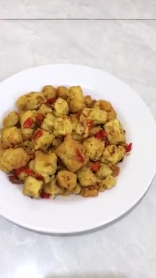 Foto langkah ke 10 dari resep Tahu Cabe Garam✨.