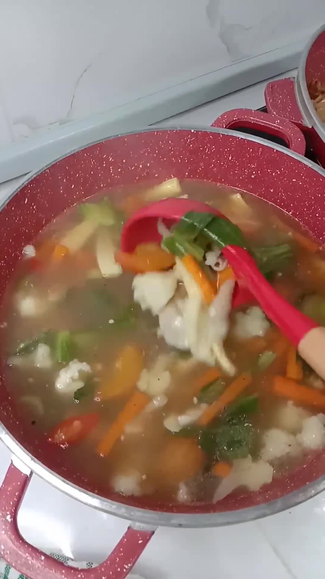 Gambar langkah 5 resipi Kuey Teow Ladna.