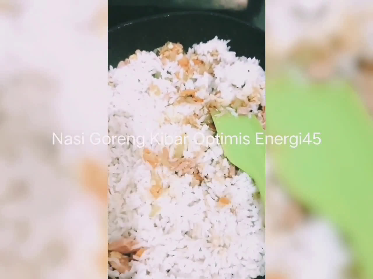 Foto langkah ke 6 dari resep Nasi Goreng Optimis Kibar Energi45 🙏🏻👍💚🌝.