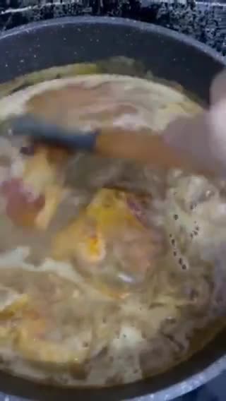 Gambar langkah 5 resipi Laksa Sarawak.